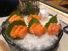 厚切深海三文鱼刺身-万岁寿司(万国店)