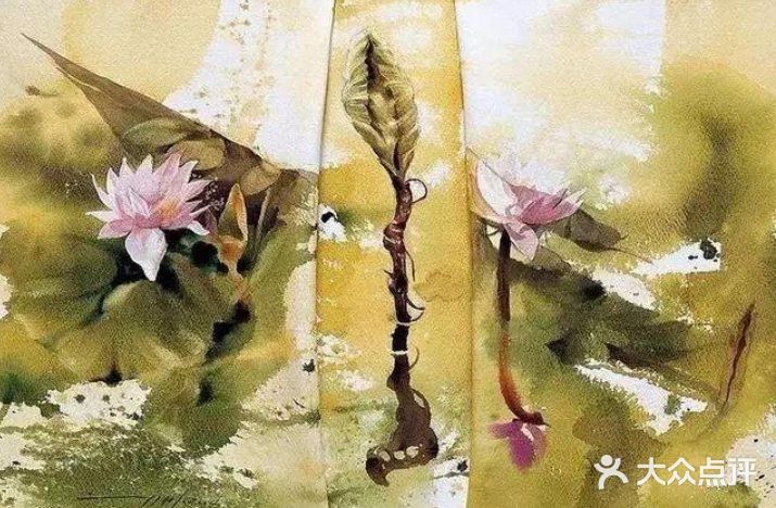[亲亲]艺术感极强的水彩画，传神又引人遐想[礼花]