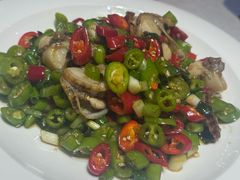 老虎菜拌扇贝-郑庄脂渣海鲜楼(九水路店)