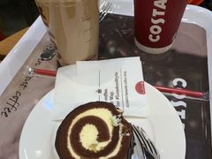 圣诞巧克力树根蛋糕-COSTA COFFEE(上海月星环球港店)