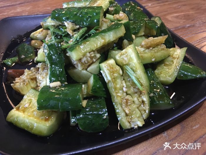 潮你妹潮汕砂锅粥(梅江店)凉拌青瓜图片 - 第369张
