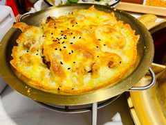 烤鸡爱上芝士-猪啊牛呀羊啊铜盘烤肉(正大广场店)