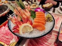 限量的刺身-温禾牛·和牛寿喜烧自助火锅(恒基名人店)