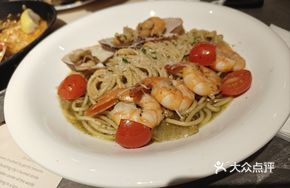 Garlic Shrimp Spaghetti
