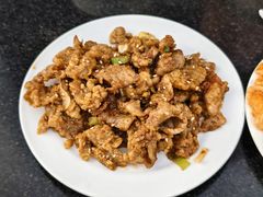 孜然羊肉-清真宏玉祥黄门脸餐厅(华荫东里店)
