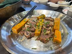 南瓜蒸牛仔骨-飞尝蚝·顺德菜·鱼生(顺德总店)