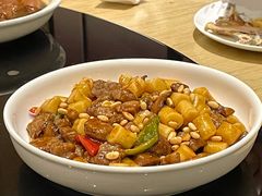 松子牛肉炒年糕-兔爸私家小厨(新北万达店)