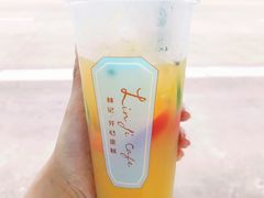 缤纷水果茶-林记开心动物奶油生日蛋糕(凤凰城店)