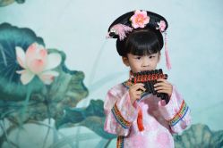 点击看大图 -后宫·古装汉服京剧儿童亲子全家福摄影