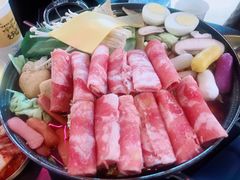 芝士肥牛年糕火锅-Meet Sun韩式大排档(五一广场7MALL店)