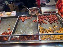 自助取餐区-老韩煸鸡·中国炸鸡(水塔美食街店)