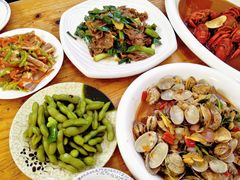 盐水毛豆-盱眙虾神於氏龙虾(夫子庙红街店)