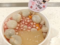 芋见荔枝雪花冰-鲜芋仙(群光广场店)