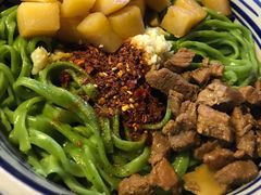-长青菠菜面·烧烤
