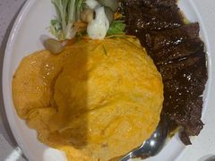 黑椒牛扒蛋包饭-锦园春香港茶餐厅(西海湾旗舰店)