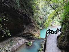 -龙水峡地缝景区