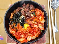 烤牛肉石锅拌饭-复旦大学江湾校区食堂