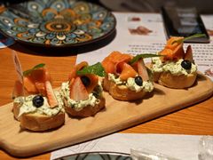 意大利芝士佐三文鱼塔塔-Pizzeria da Nicola·火炉披萨(中大国际店)