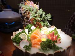 三文鱼刺身-鳗鱼家·深夜食堂(军博店)