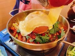 熔岩芝士铁板鸡-쌍화점 霜花店·朝鲜族料理(徐家汇店)