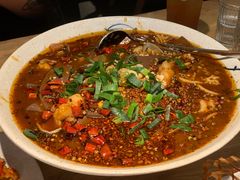 海鲜毛血旺-渝人码头 川菜店 Chungking Szechuan Cuisine