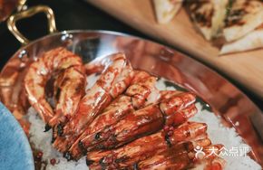 Butter-Grilled Whole Shrimp