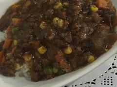 黑椒牛柳酱焗饭-天娜美雪(湖东街店)