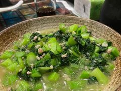 青菜碎肉煲-卤鸭儿(温州路店)