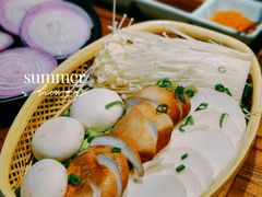 -明洞阿姨·韩式酱蟹烤肉·创意料理(三元桥店)