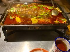 泰式酸辣味烤鱼-探鱼·鲜青椒爽麻烤鱼(西南商都店)