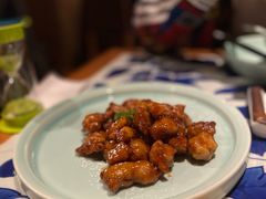 雪花糖醋里脊-绿茶餐厅(布吉万象汇店)