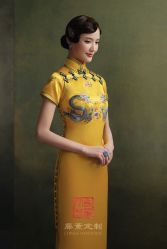 点击看大图 -藤薰定制中式嫁衣礼服旗袍店