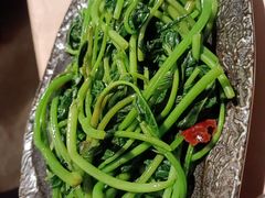 炝炒地瓜叶-山石榴·贵州菜(丰盛里店)