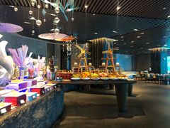 -海棠湾洲际-涛·海底餐厅·美人鱼·自助餐·海底隧道