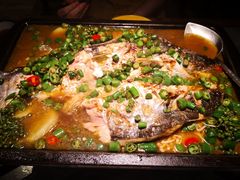 -探鱼·鲜青椒爽麻烤鱼(天河优托邦店)