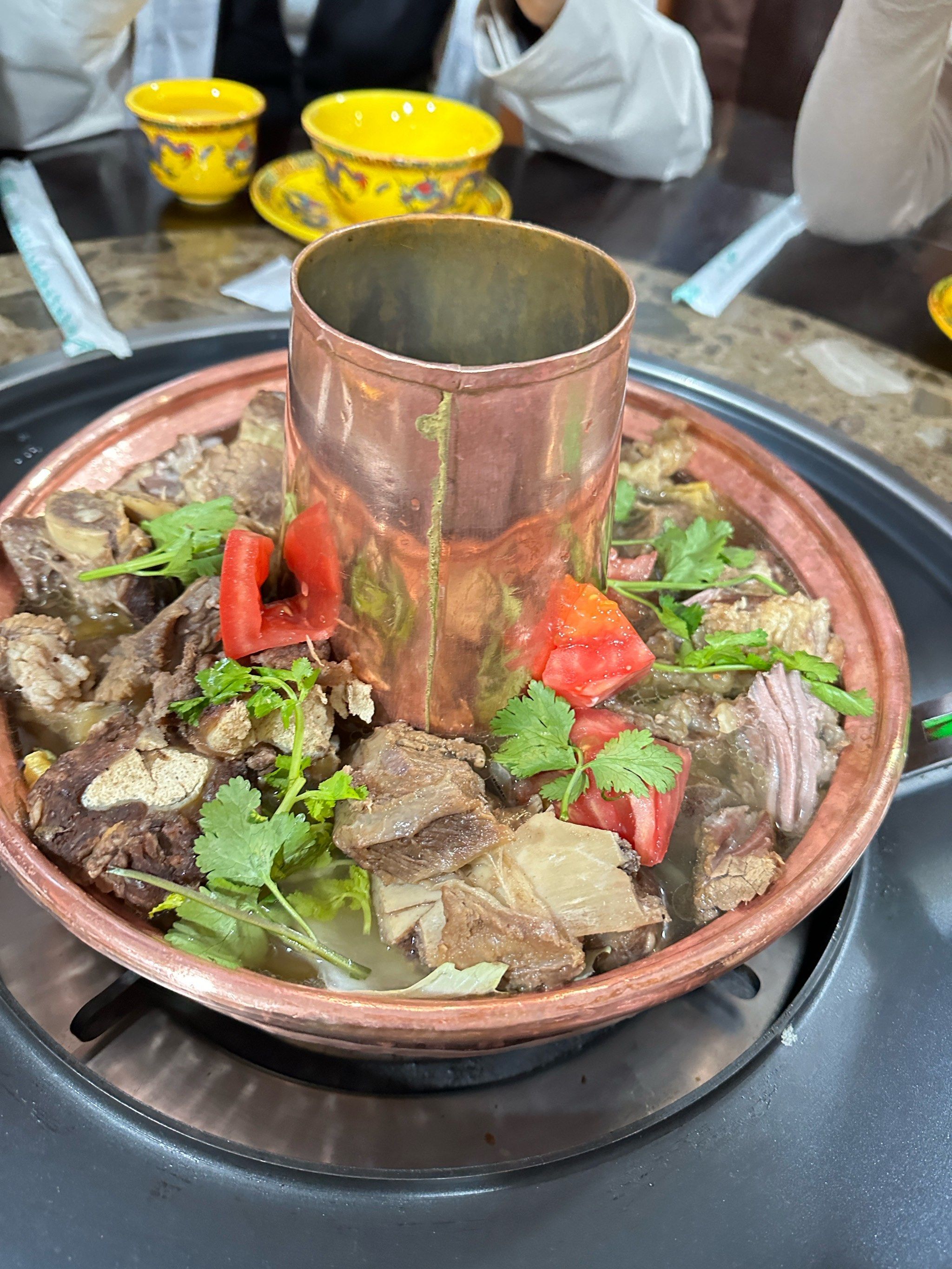 香格里拉的牦牛肉火锅!
