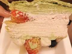 -36抹茶·千层与鲜果茶(欢乐海岸店)