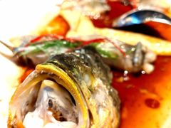 东海大黄花鱼-海派悦庭·海胆烧麦·新融合菜(凯德广场店)