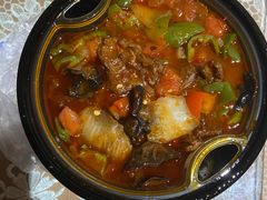 -歹歹的加个面过油肉拌面