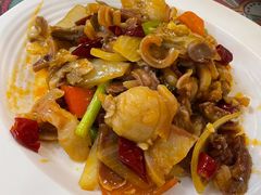 辣炒羊杂-新疆红柳花餐厅(新洲店)