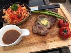 牛排意面套餐-Lets burger非常汉堡·环球风味(蓝色港湾店)
