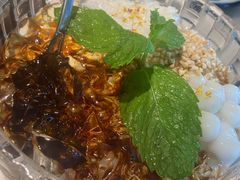 冰沙花生凉粉-绿茶餐厅(西湖银泰百货店)