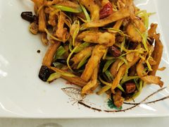 干煸鱿鱼-北戴河庆山饭店·海鲜砂锅粥(北戴河黑石路店)