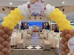 -11 Baby百日宴生日气球创意布置
