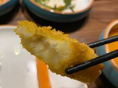 香脆金黄蕉-明洞阿姨·韩式酱蟹烤肉·创意料理(三元桥店)