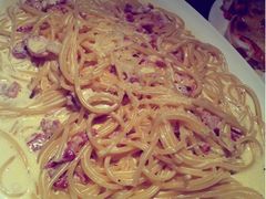 培根奶油蛋黄意面-BISTROFIORE美伊娜(伊犁南路店)