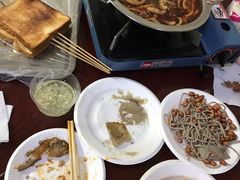 -老红桥炸灌肠牛肚锅烧烤(定福庄店)
