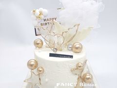 -卡比儿童蛋糕·心意定制·低脂零卡糖动物奶油FancyBALLOON(滨海店)