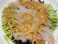 五彩拉皮-添福来墨鱼饺子 · 海鲜东北菜(大连星海·黄浦路店)