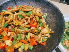 干锅鸡杂-建辉湖南土菜馆(南大街店)